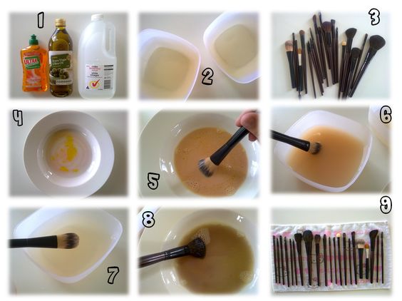 makeup-brushes-steps-to-clean-brushes