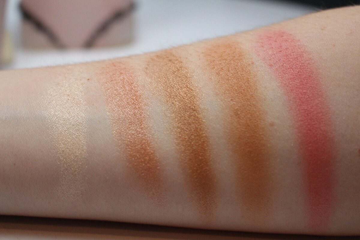 Becca AfterGlow Swatched