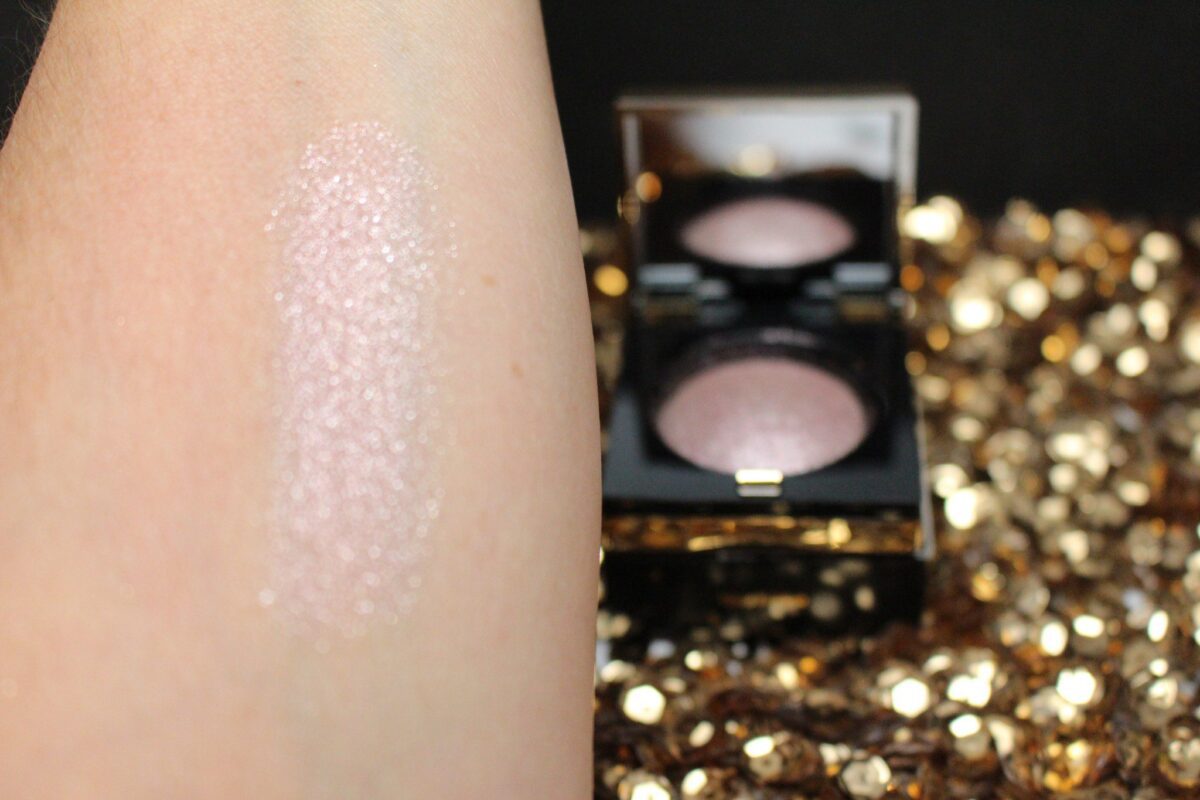 Bobbi Brown Sequin Shadow Silver Heather Swatched