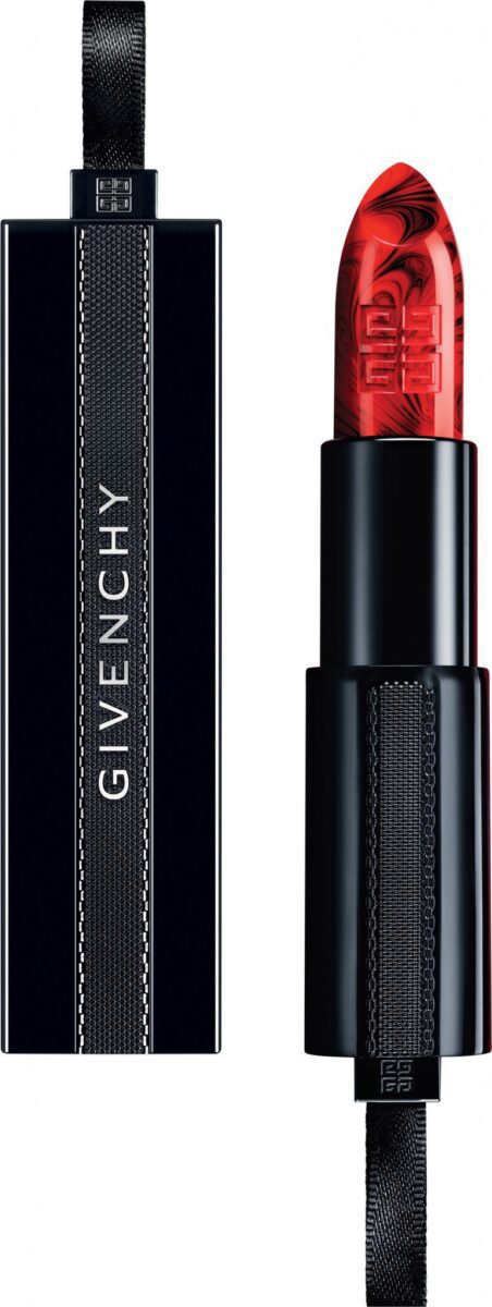 givenchy-rouge-interdit-satin-lipstick-#25-rouge-revelateur-marblized-red-black-lipstick-color-is-customized-for-your-skintone