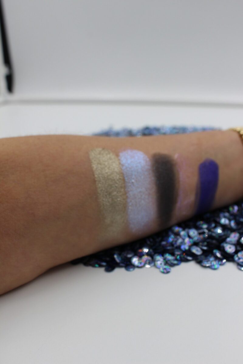 Ultra Violet Blue Kit swatches