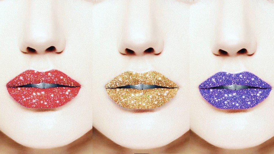 Spring-summer-trending-2017-glitter-lips