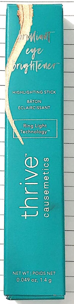OUTER BOX FOR THRIVE BRILLIANT EYE BRIGHTENER