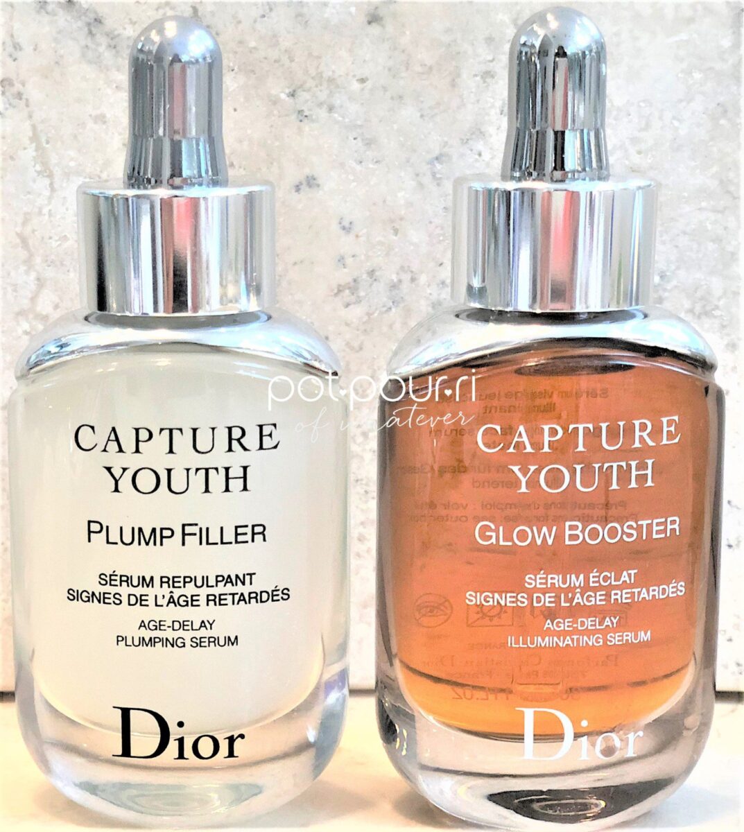 Dior Capture Youth Serums Plum Filler and Glow Booster