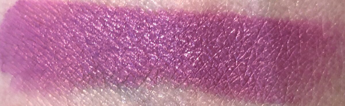 SWATCH OF THE ANTIMATTER LIPSTICK IN CELESTIAL