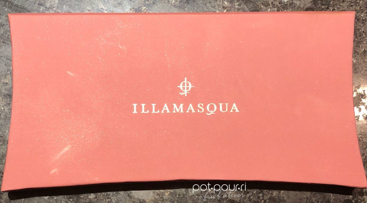 ILLAMASQUA NUDE COLLECTION UNVEILED ARTISTRY PALETTE COMPACT FRONT COVER