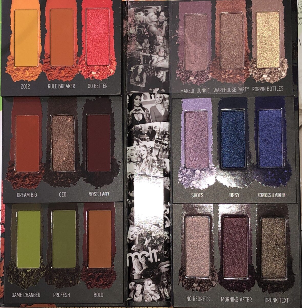 THE LEFT SIDE OF THE PALETTE STEPS GO DOWN