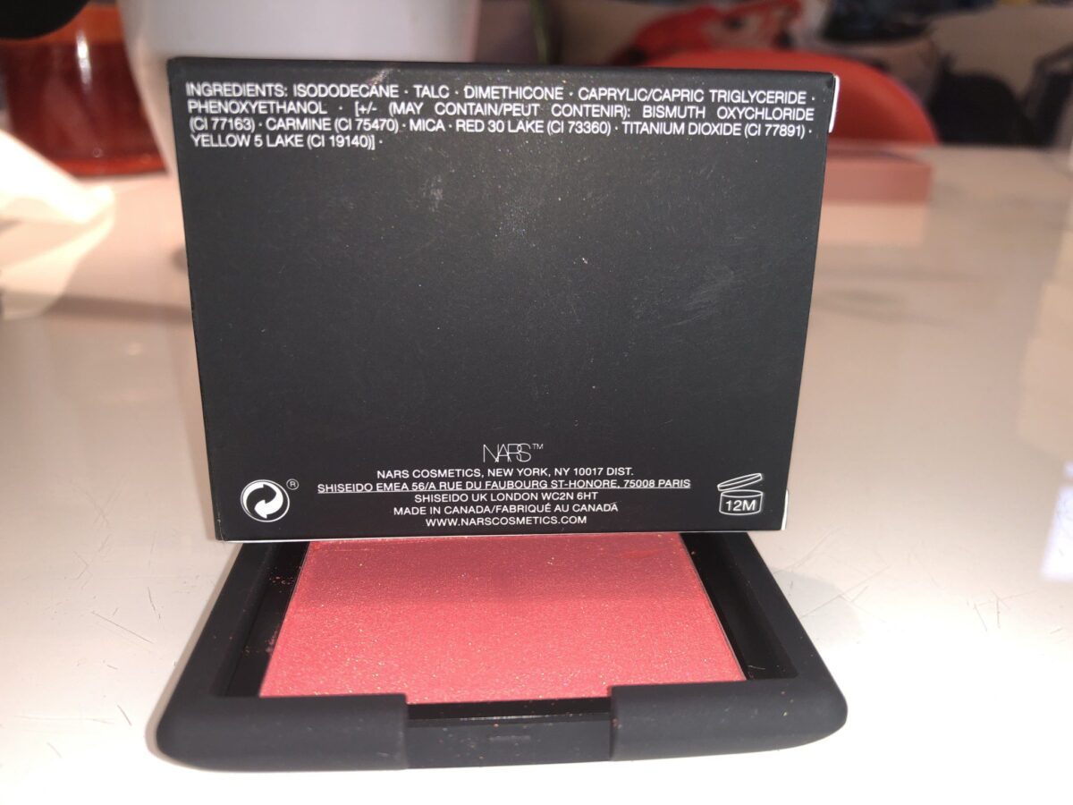ORGASM X INGREDIENTS ONE OF THE NARS ICONIC BLUSH TEN NEW COLORS