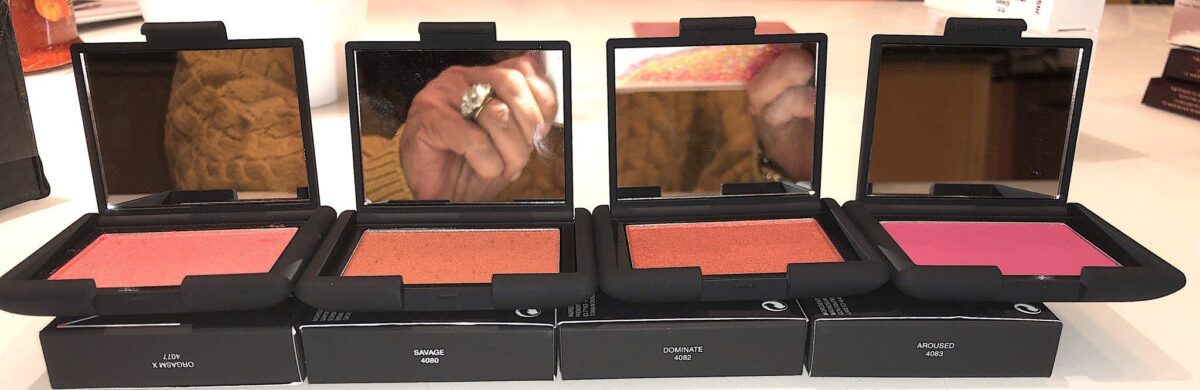 NARS ICONIC BLUSH TEN NEW COLORS - THESE ARE THE FOUR I PURCHASED