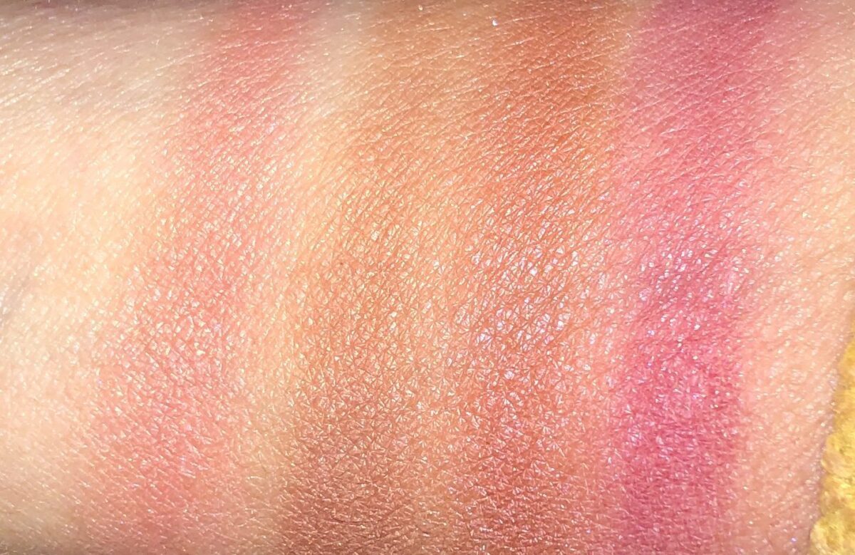 SWATCHES R TO LEFT: AROUSED, DOMINATE, SAVAGE, AND ORGASM X