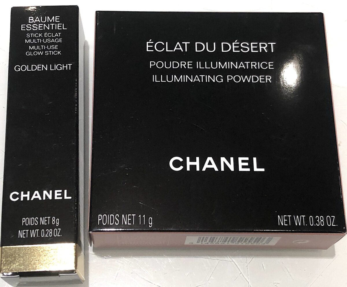 OUTER BOXES FOR THE CHANEL SPRING SUMMER 2020 HIGHLIGHTERS