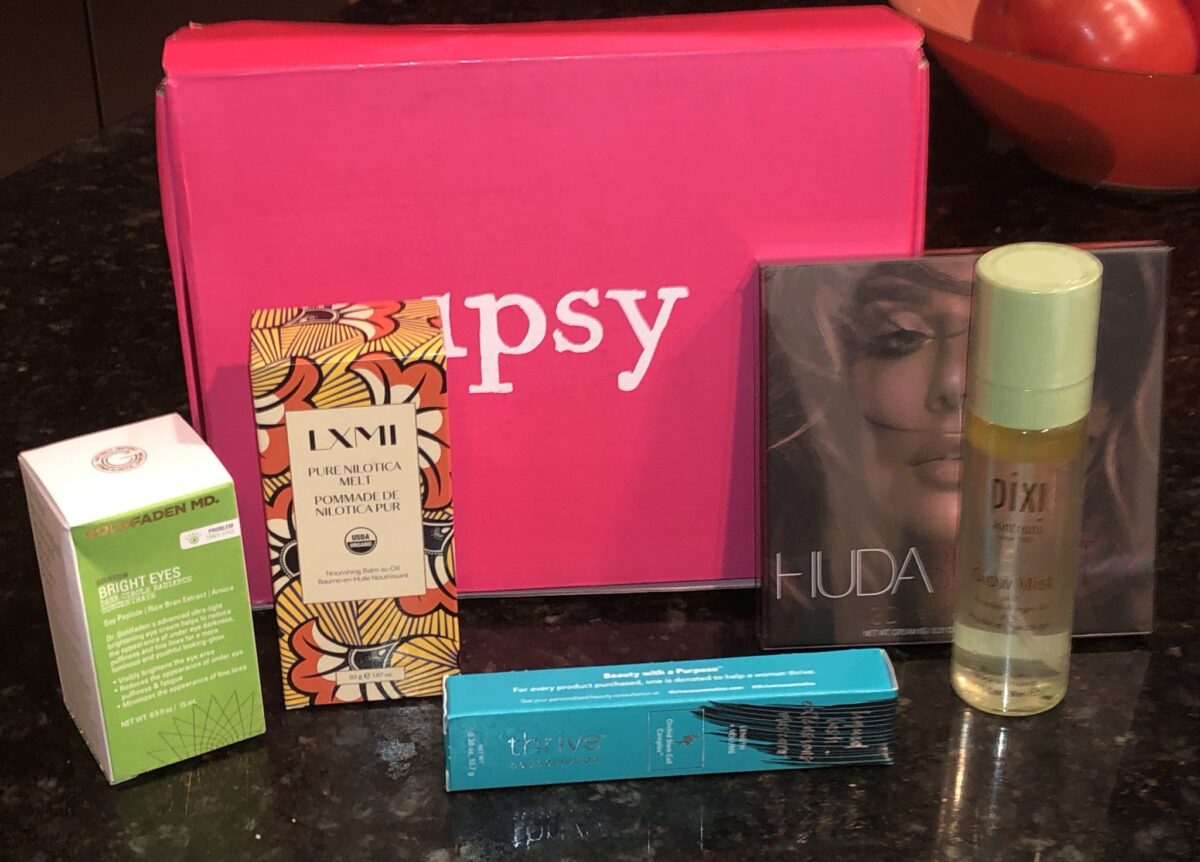 IPSY GLAM BAG PLUS JULY 2019 #DIVE IN PRODUCTS