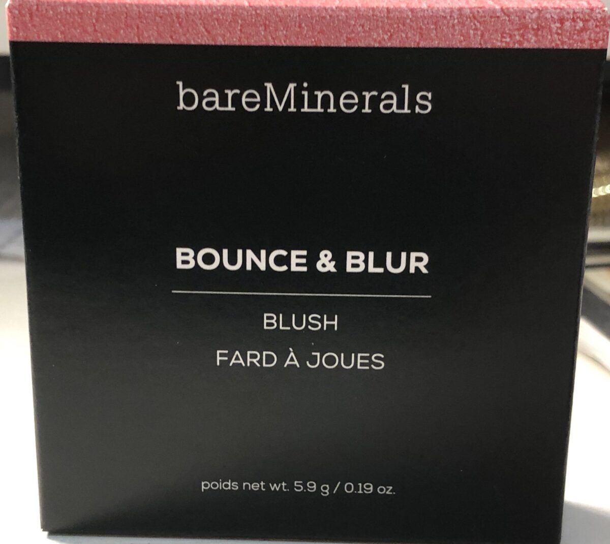 BAREMINERALS BOUNCE & BLUR BLUSH OUTER PACKAGING BOX