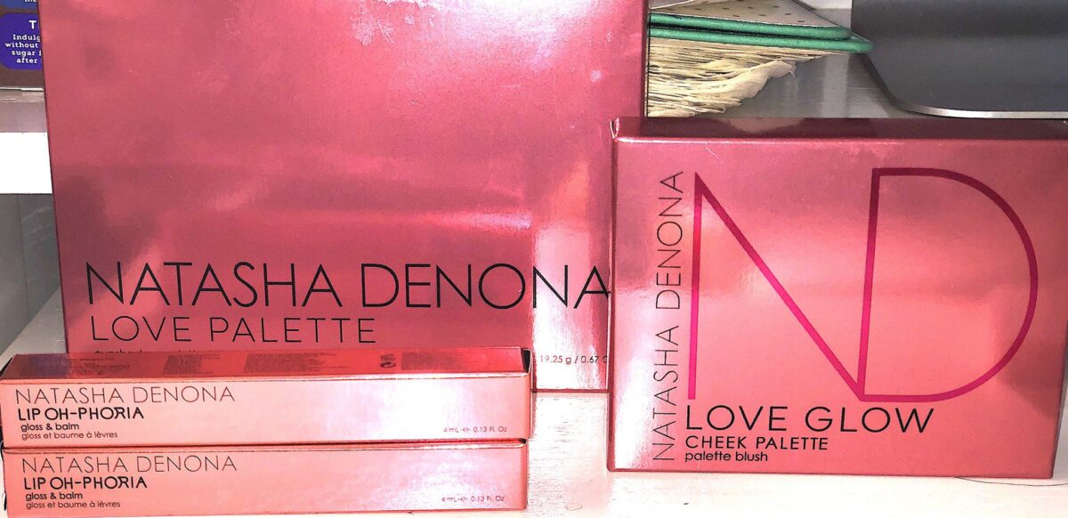 THE OUTER BOXES FOR THE NATASHA DENONA LOVE STORY COLLECTION