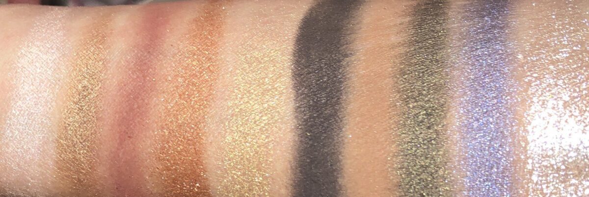 ALL OF THE SHADES IN THE MOTHERSHIP VI MIDNIGHTSUN PALETTE SWATCHED