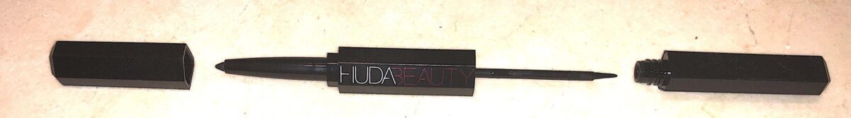 HUDA BEAUTY LIFE LINER ONE SIDE IS LIQUID LINER THE OTHER SIDE IS A PENCIL