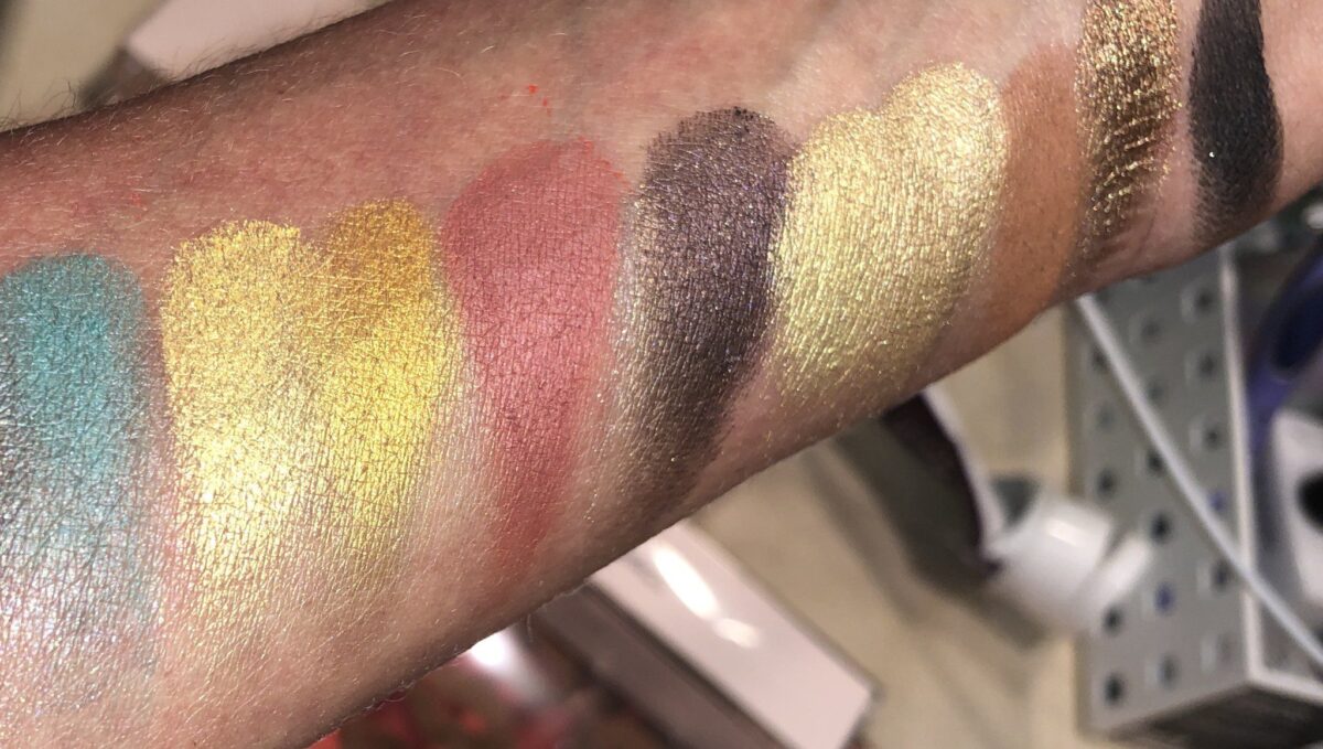 SWATCHES FROM LEFT TO RIGHT CONTINUED