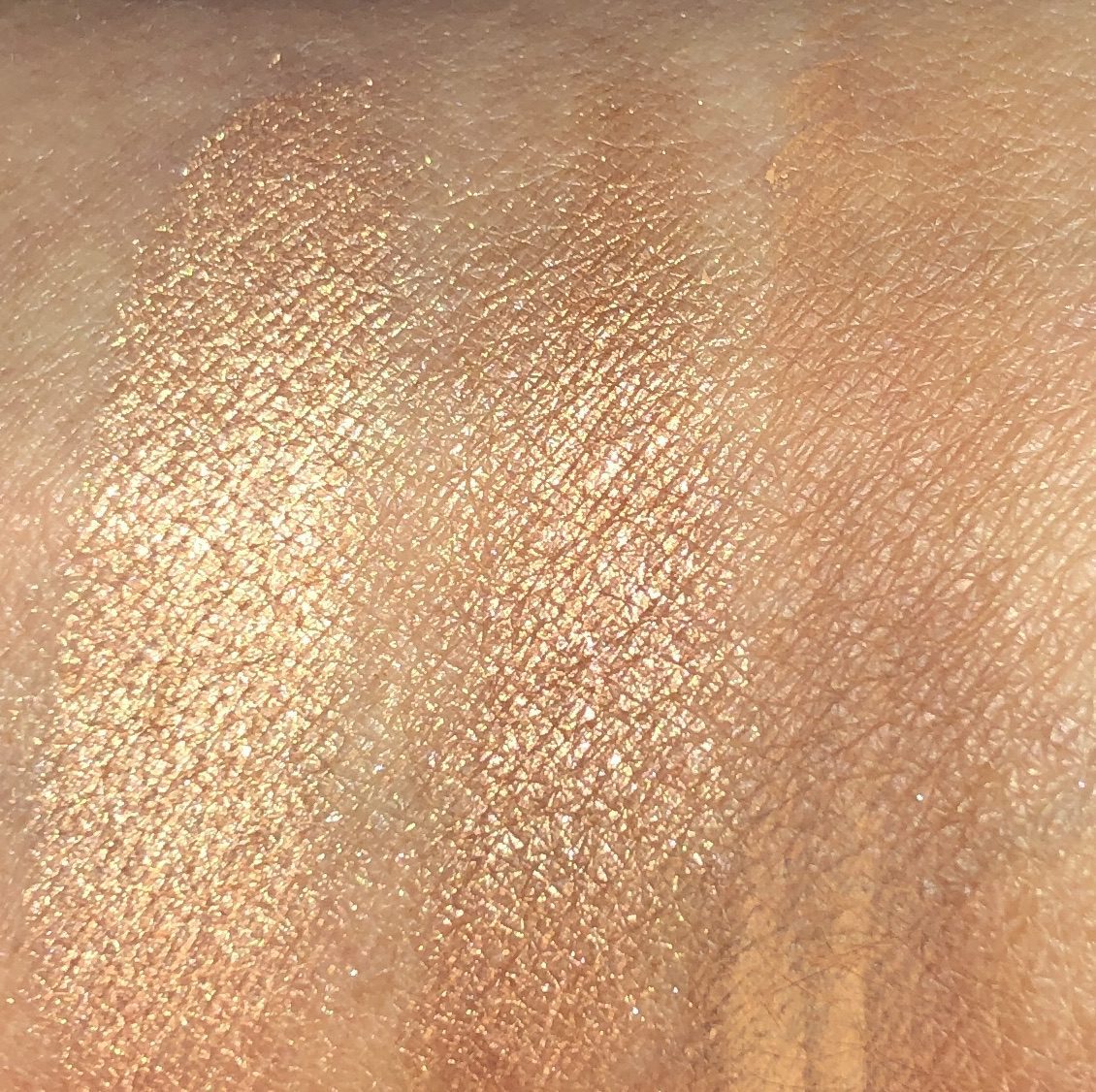 SWATCHES HAPPY GLOW SHADES 1, 2, AND 3
