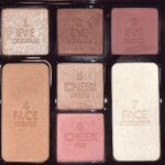 NUMBERED SHADES IN THE GORGEOUS GLOWING INSTANT FACE PALETTE