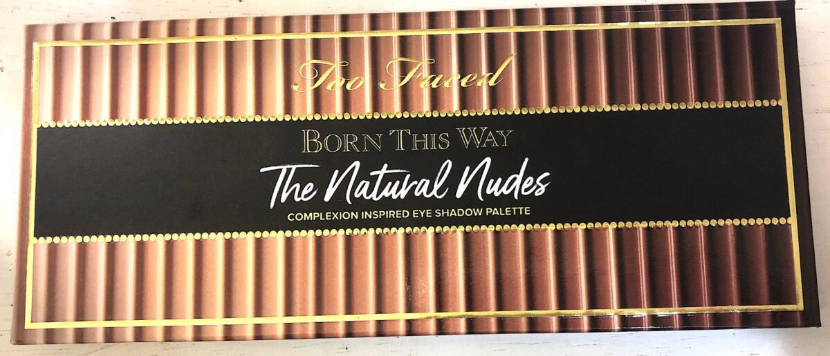 TOO FACED THE NATURAL NUDES EYESHADOW PALETTE COMPACT