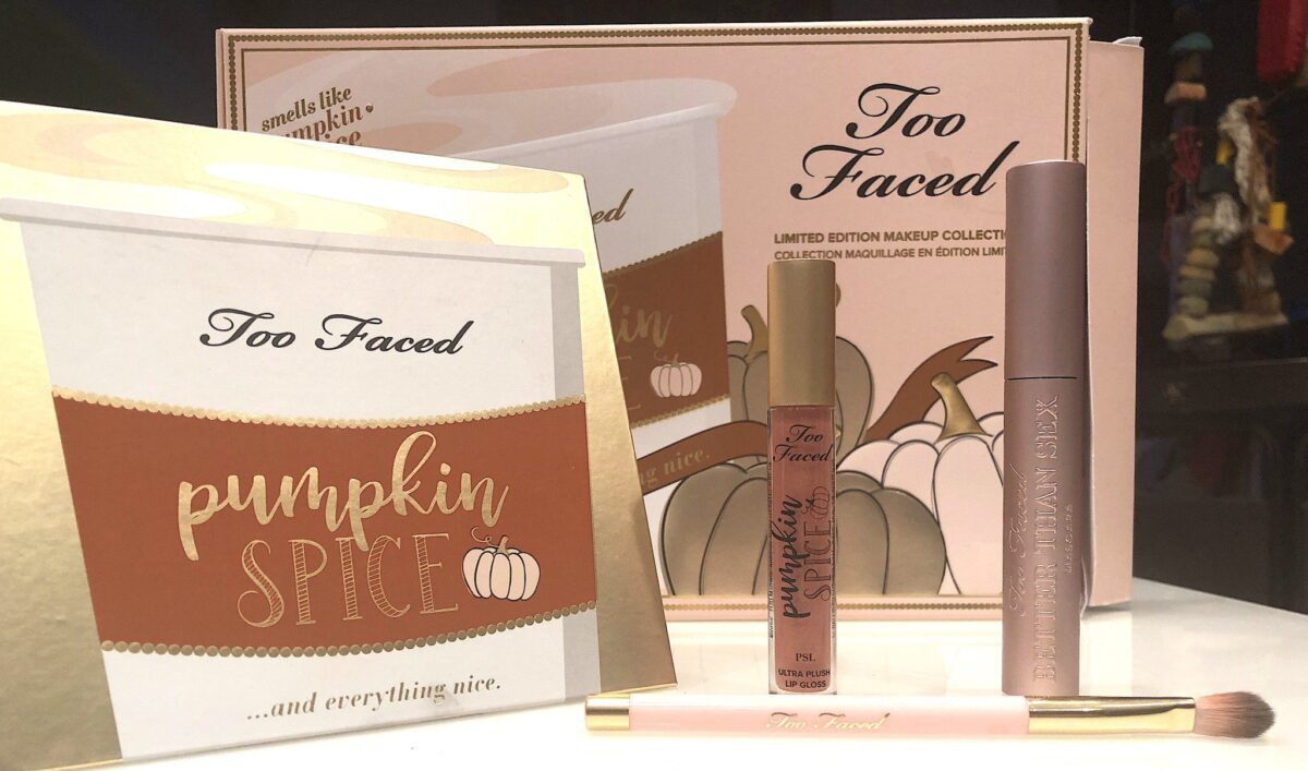 THE WHOLE TOO FACED PUMPKIN SPICE COLLECTION FOR 2019