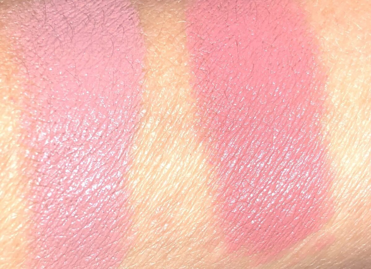 SWATCHES LEFT: PROMISE ME, RIGHT: CELEBRATE ME
