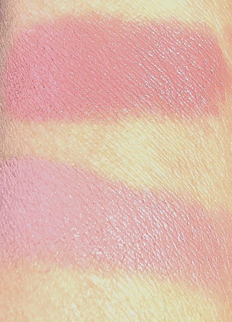 CELEBRATE ME ON TOP PROMISE ME ON BOTTOM SWATCHES