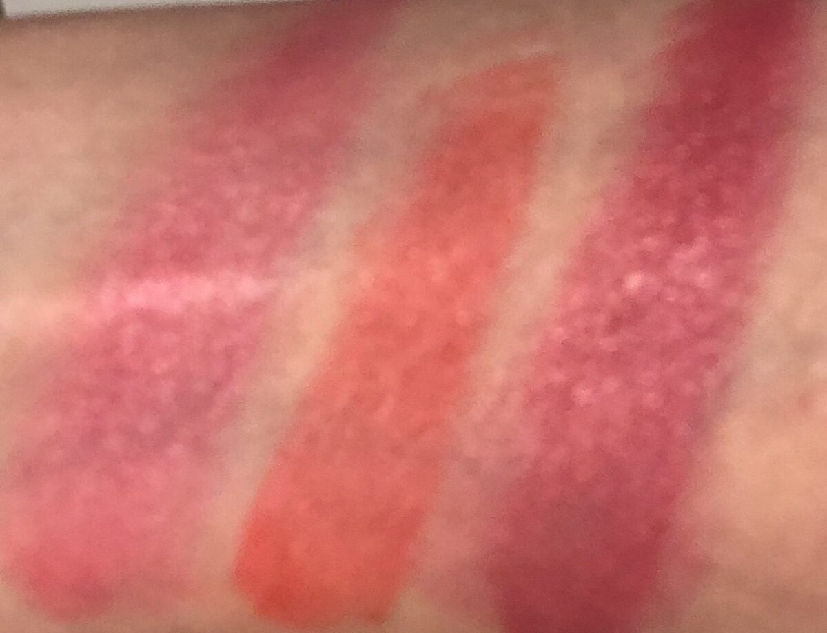 L TO R: SWATCHES CRUSH ON CUPID; DAIQUIRI DIP; SUMMERTIME WINE