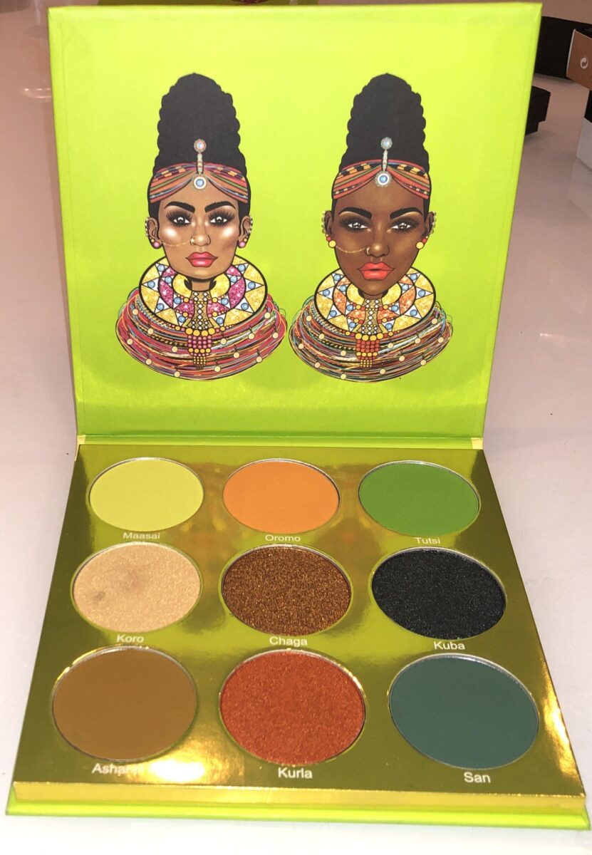 INSIDE THE JUVIA'S PLACE THE TRIBE EYESHADOW PALETTE