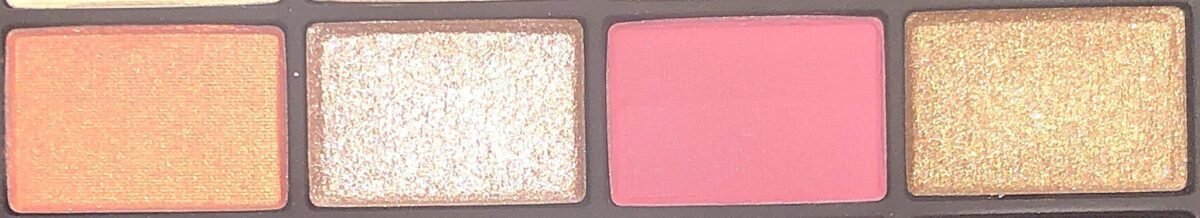 ROW 2 OF NARS STUDIO 54 HOLIDAY HYPED EYESHADOW PALETTE