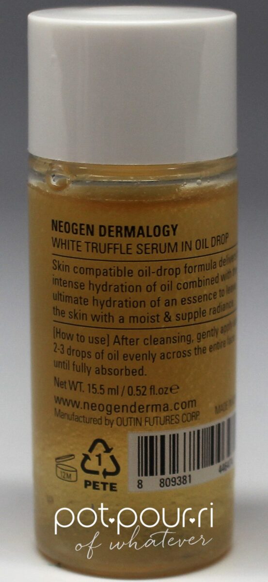 Neogen-Serum White Truffle in Oil Drop