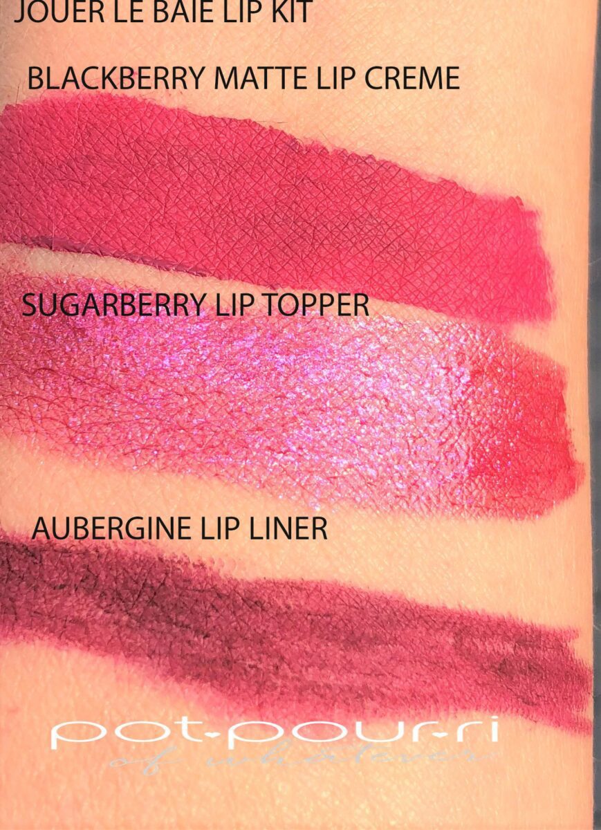 LE BAIE LIP KIT SWATCHES