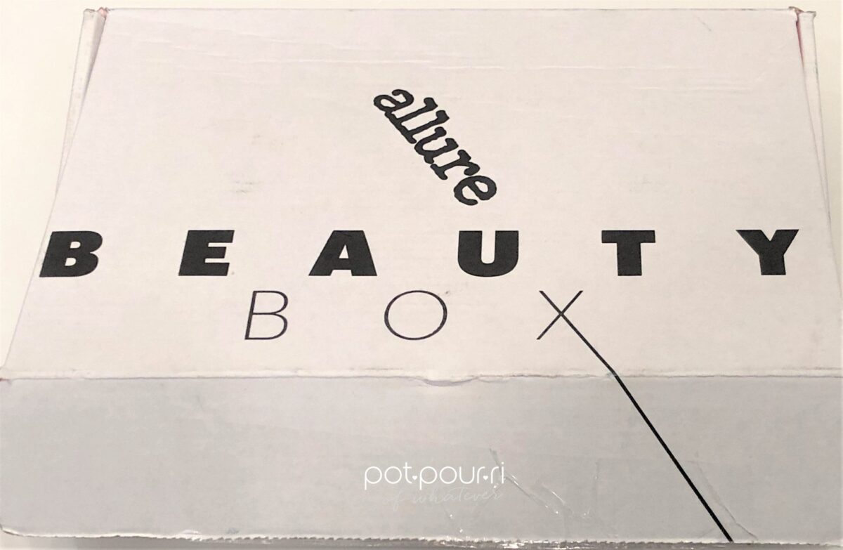 JANUARY EDITION ALLURE BEAUTY BOX PACKAGING