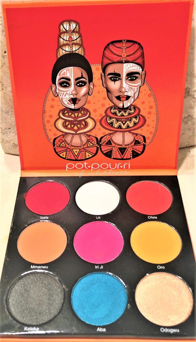 JUVIA'S PLACE FESTIVAL COLLECTION EYE SHADOW BOX