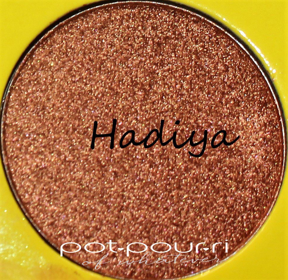 Juvia's-Saharan-11-palette-eyeshadows-9shades--Hadiya-medium-orangey-copper-shimmering-metallic