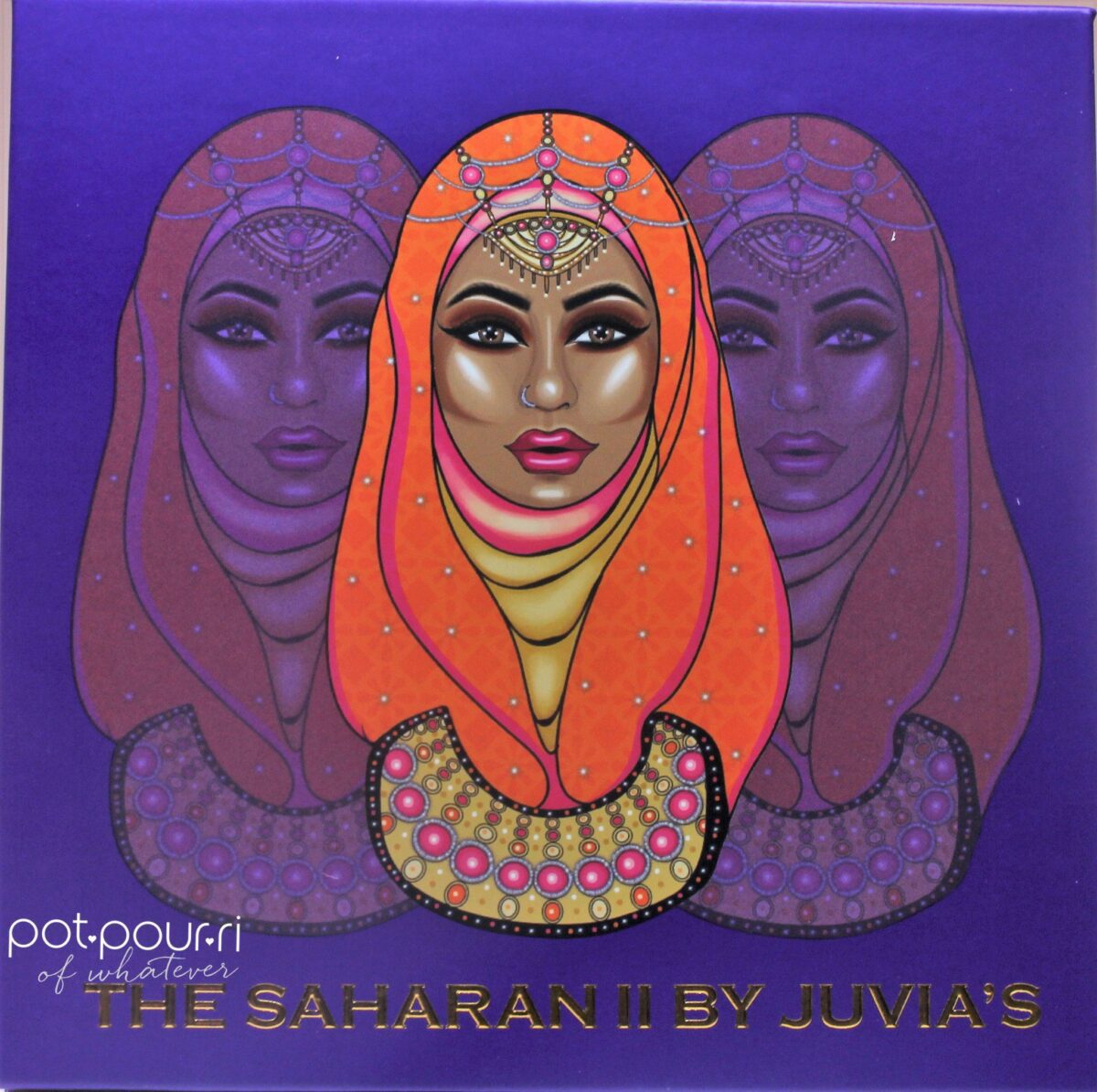 The Saharan 11 Eyeshadow Palette is oversized