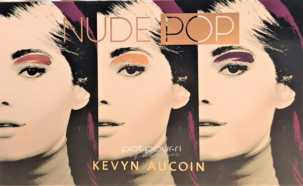 COMPACT COVER KEVYN AUCOIN NUDE POP EYE SHADOW PALETTE