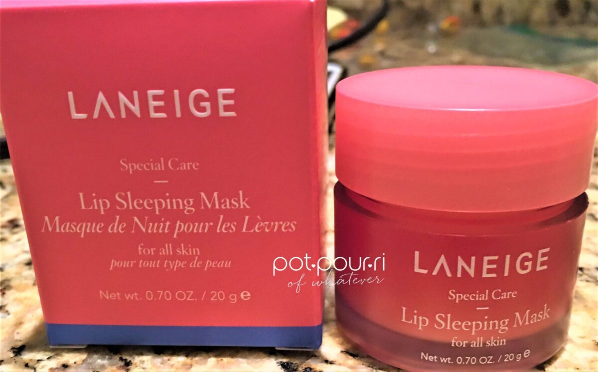 Laneige Lip Sleeping Mask Packaging