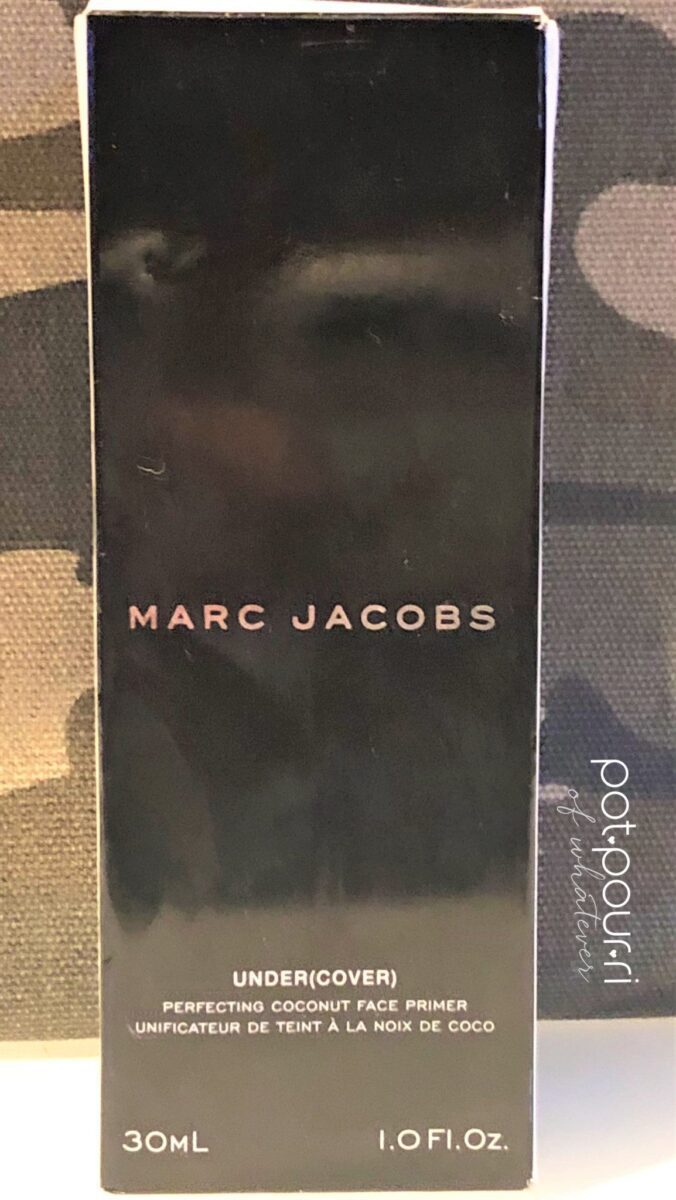 MARC JACOBS UNDERCOVER COCONUT FACE PRIMER PACKAGING BOX