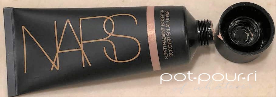 NARS SUPER RADIANT BOOSTER TUBE WITH LID OFF
