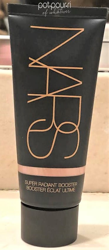NARS SUPER RADIANT BOOSTER TUBE WITH ROSE-GOLD PRINT