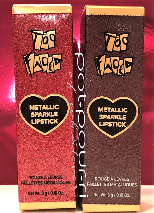 TWO FACED METALLIC SPARKLE LIPSTICK PACKAGING