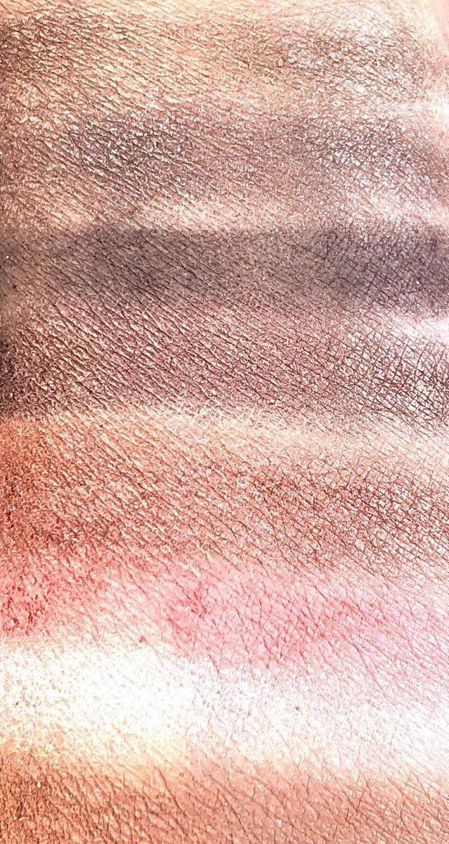 SWATCHES OF THE EIGHT SHADES
