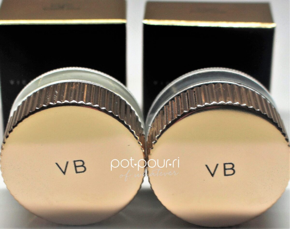 Victoria Beckham Estee Lauder eye foil shadow pots are new this year