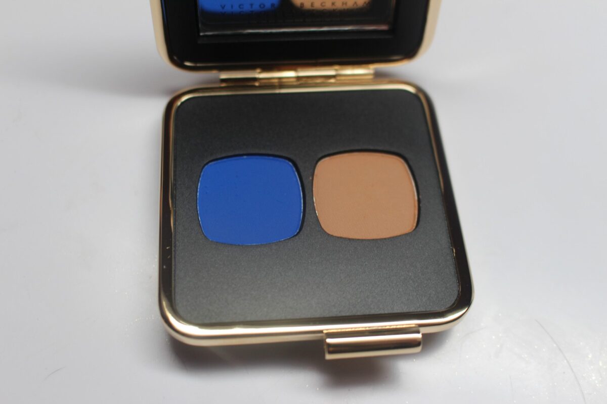 electric blue /camel duo