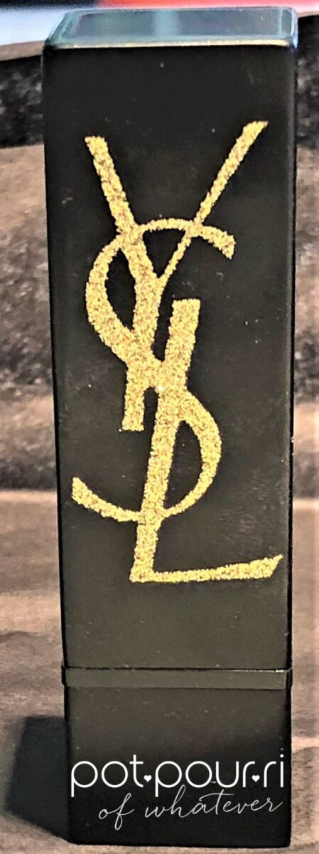 YSL ROUGE PUR COUTURE LIPSTICK NEW MATTE BLACK EDGIER PACKAGING
