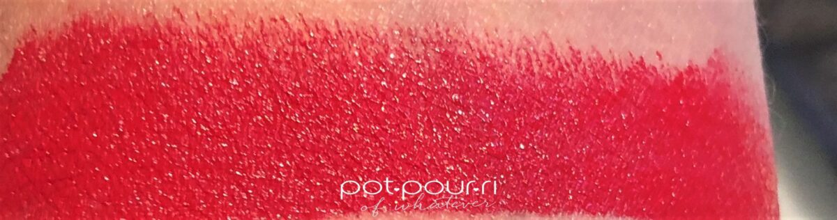 SWATCH #1 LE ROUGE BLOOD RED