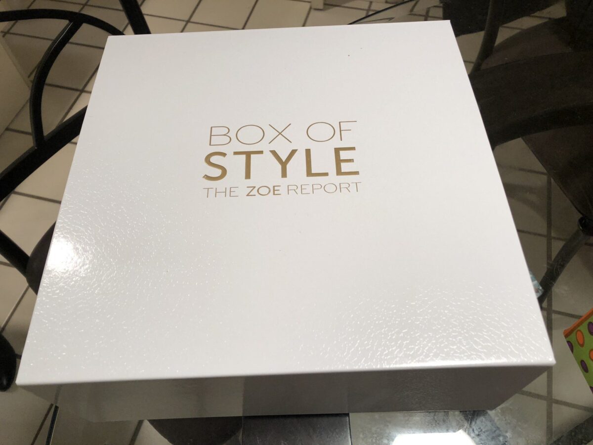 RACHEL ZOE BOX OF STYLE SPRING 2018 BOX