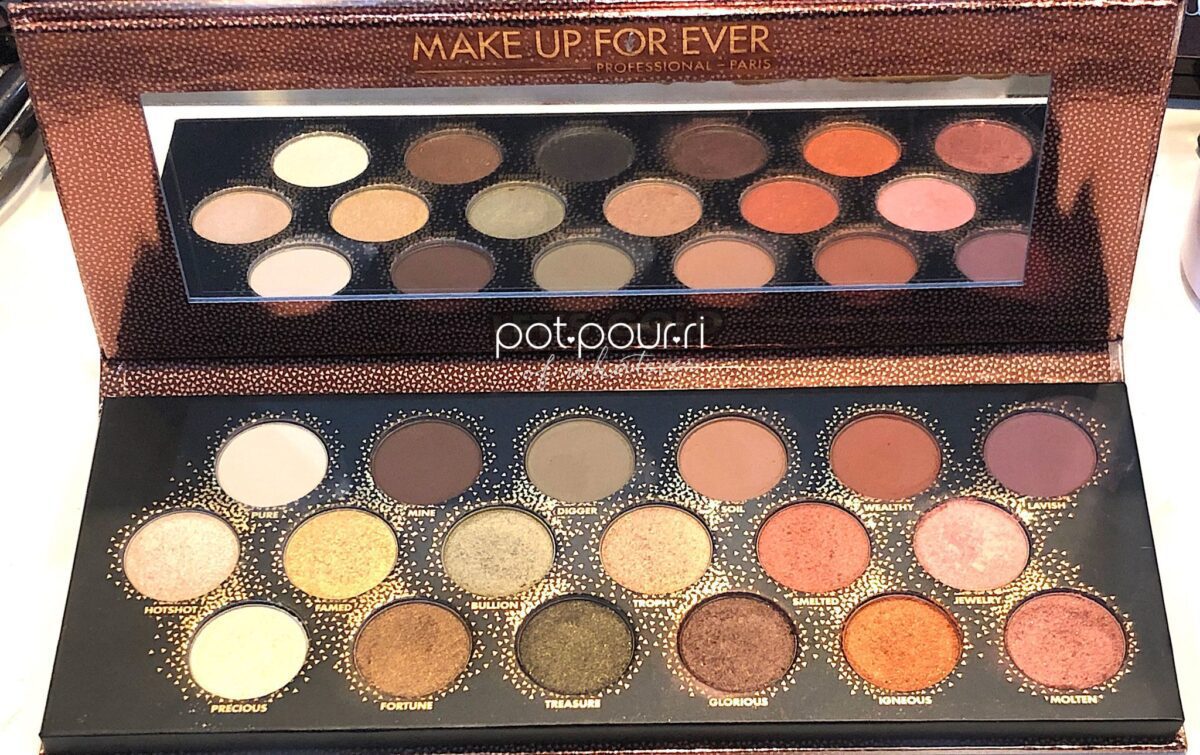 MAKEUP FOREVER LET'S GOLD EYESHADOW PALETTE