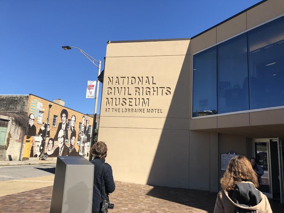 THE SITE IS NOW THE NATIONAL CIVIL RIGHTS MUSEUM
